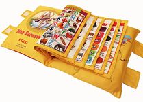 PQLQ Mhnt Learning Pillow Cloth Book With English And Hindi Cushion Cotton Books For Kids Baby Children, Gold, 1 Count