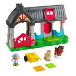 Fisher-Price Little People Toddler Toy Friendly Horses Stable Playset with Sounds, Figures & Accessories for Kids Ages 1+ Years, HWR84