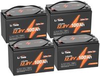 Litime 4 Packs 12V 100Ah TM LiFePO4