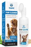 HANK Paw Cleaner for Dogs & Cats - No Rinse Foaming Cleanser - Dog Paw Protector - Pant Based Formula - PH Balanced - Quick Dry - Lick Safe - Moisturize & Deodorize - Dog Paw Cleanser - 150ml