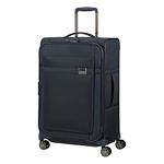 Samsonite Airea - Spinner M Expandable, Suitcase, 67 cm , 73.5/81.5 L, Blue (Dark Blue)