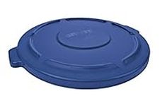 Rubbermaid Commercial Brute Trash Can Lid, 32 Gallon, Blue, FG263100BLUE