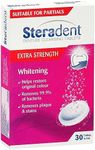 Steradent Denture Cleaning Tablets Extra Strength Intensive Whitening (Count of 30)