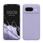 kwmobile Case Compatible with Google Pixel 8 Case - TPU Silicone Phone Cover with Soft Finish - Lavender