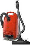 Miele Guard M1 Bagged Canister Vacuum Cleaner with AirClean Filter, AllTeQ Universal Floorhead, AllFloor Brush and LED Icons, Terra Red – 12704600