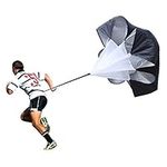 Running Parachute,56 Inch Speed Parachute Resistance Parachute Speed Training Parachute with Adjustable Strap Running Sprint Chute for Improving Speed Stamina Strength Football Soccer Drilling