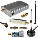 NESDR SMArt XTR HF Bundle: 300Hz-2.3GHz Software Defined Radio Set for LF/HF/UHF/VHF. Includes NESDR SMArt XTR RTL-SDR, Assembled Ham It Up Plus Upconverter, 3 Antennas, Balun, Adapters & Cables