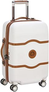 Delsey Paris Chatelet Air 55 Cm 4 Double Wheels Cabin Trolley Case Carry-On (Softside), Angora (00167280115)