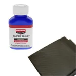 Westlake Market, Birchwood Casey Super Blue Liquid Gun Blue Plus 2 Disposable Absorent Pads for Gun Restoration Projects