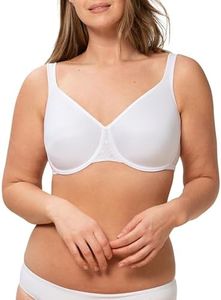 Triumph Women's Comfort Minimizer W Everyday Bra, White, Size 38D