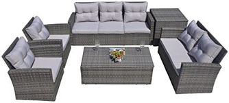 Direct Wicker 6 Pieces Rattan Garde