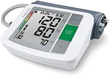 Medisana BU 510 Upper arm blood pressure monitor, precise blood pressure and pulse measurement with memory function, traffic light scale, irregular heartbeat indication function