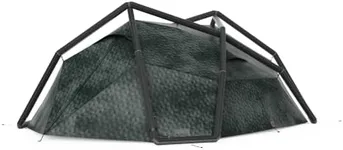 HEIMPLANET Original | Backdoor V2, 4 Person Tent | Inflatable Camping Tent | Flysheet and ground - 5000mm | No Tent Poles Required | Supports 1% for The Planet (Cairo Camo)