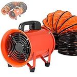 OrangeA Utility Blower Fan, 8 Inche