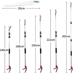 FLORA GUARD Extendable Tree Pruner – Telescopic Garden Tool