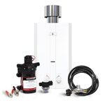 Eccotemp L10 Portable Water Heater w/ EccoFlo Diaphragm 12V Pump and Strainer