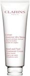 Clarins Hand and Nail Treatment Cream | Award-Winning | Softens, Nourishes and Shields Skin | Strengthens Nails and Conditions Cuticles | Natural Plant Extracts, Including Shea Butter | 3.4 Ounces