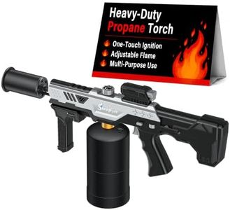 Suniqfyre Propane Torch Gun, One-Touch Max Fire, Adjustable Flame Thrower