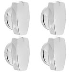 First4spares Replacement Chrome Control Knob for Belling 444440222, 444445410, 444445413, Countryrange & 100DF Range Cookers (4)