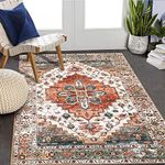 Aopota Distressed Area Rug 3X5 Non 