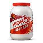 HIGH5 Energy Hydration Drink Refreshing Mix of Carbohydrates and Electrolytes (Berry, 2.2kg)