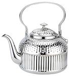 SANQIAHOME Silver Teapot with Infus