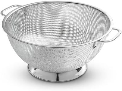 Bellemain Micro-Perforated Stainless Steel 5-Quart Colander-Dishwasher Safe