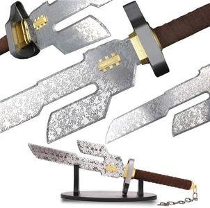 LuGlory Handcrafted Real Steel Toji Fushiguro Jujutsu Sword Kaisen - Authentic Anime Cosplay Weapon