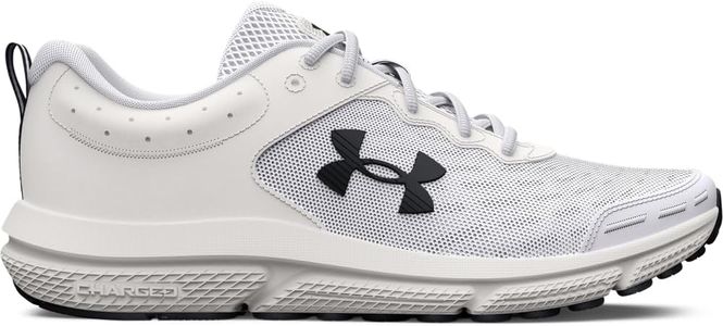 Under Armour Men’s Charged Assert 10 Running Shoes, White, UK 9