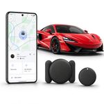JNLIK GPS Tracker for Vehicles,Magnetic Waterproof Car Tracker, No Monthly fees, Mini Portable GPS Tracker for Cars, Trucks, Motorcycle, Anti-Theft（Android Only）
