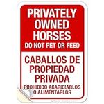 Privately Owned Horses Do Not Pet O