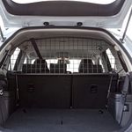 Travall Dog Guard for Mitsubishi Outlander (2012-2021) Tailored Fit Luggage Barrier Load Seperator Heavy Duty Powder Coated Steel Pet Barrier Mesh Cage Car Seat Compatible