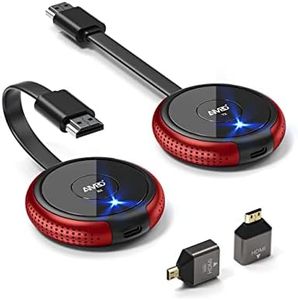 AIMIBO Wireless HDMI Transmitter and Receiver Kit 4K, Casting 2.4/5GHz Stable Video/Audio to Monitor, Projector, HDTV, Wireless HDMI Extender 165FT/50M Long Range for Laptop, PC, Camera, Blu-ray, PS5