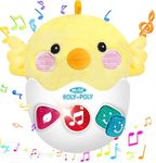 Baby Toys chicken Stuffed Animals: Infant Tummy Time Musical Toys for Toddlers 6 7 8 9 10 11 12 Months Babies Boy - 1st Birthday Girl Gifts, 6-12 12-18 Newborn Light & Sounds Sensory Toys