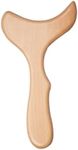 Bounabay Wooden Gua sha Lymphatic Drainage Massager,Larger Body,Back and Neck Gua Sha Therapy Massage Tool Kit for Body Shaping, Health, Household Care