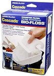 Penn-Plax Cascade Bio-Floss Replacement Poly Fiber Floss Pads for Cascade 500 Canister Aquarium Filters – 6 Pack, White