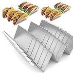 RHBLME 6 Pack Taco Holders, Stainle