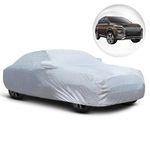 Autofy SilverShield All Weather Protection Car Cover for Morris Garrage Hector [Year 2019 Onwards]|Dust, UV, Heat Resistant|Soft Cotton Flock Inner Layer|Triple Stitched, Mirror Pockets,Customised Fit