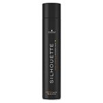 ONE BEST DEAL 1 x Silhouette Hairspray | Black 750ml Super Formula Invisible Hold Hairspray | Long Lasting Hold for All Day Style (Pack of 1)