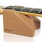 Guitar Neck Rest, Natural Cork Guitar Neck Support Pillow Cradle Holder, String Instrument Luthier Tool for String Changing, Repair, Cleaning, Guitar Workstation, Guitar Accessories