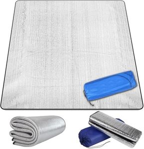 Cpixen Camping Aluminum Mat Sheet Heat Retention, Disaster Prevention, Waterproof, Insulated Mat | Multipurpose Blanket Sleeping | Backpacking Picnic Mat | 200 x 200 cm | Mattress & Pads