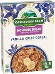 Cascadian Farm Organic Vanilla Crisp Cereal, 12.5 oz