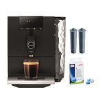 Jura ENA 4 Metropolitan Black Espresso Machine Bundle 3-Phase Cleaning Tablets Clearyl Smart+ Filter Cartridge Water Stabilizer (2-Pack) (4 Items)