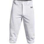 Under Armour Men's Gameday Vanish Knicker 21 Pants , White (100)/Black , Large