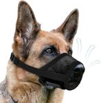 Dog Muzzle, Soft Air Mesh Muzzle fo