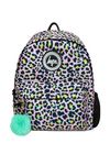 hype BAGS Disco Leopard Polyester Unisex Backpacks in Multi-Coloured Size: One Size