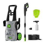 Pressure Washer, 4000PSI 2.6 GPM Max Power Washer with Foam Cannon 23FT Hose PATOOLIO Electric High Pressure Washer for Fences, Patios, Decks, Patios and Cars