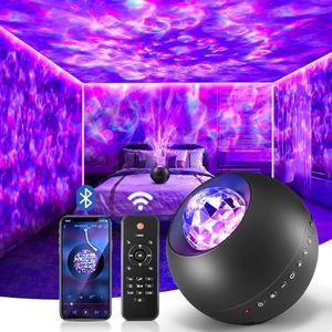 Galaxy Light Projector, 210 Light Effects Ceiling Projector,15 White Noise Galaxy Projector for Bedroom Adults,HiFi Bluetooth Galaxy Projector Lights for Bedroom,Remote&Timer Galaxy Lights for Bedroom