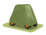 Pyle PCVUTV12 Armor Shield 4 x 4 UTV Utility Vehicle Storage Protective Indoor/Outdoor Cover, Fits Vehicles up to 125'' Long, Olive Color