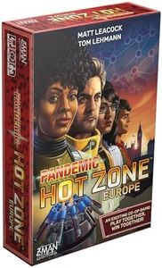Pandemic Hot Zone: Europe - A standalone Cooperative Game by Z-Man Games | 2 to 4 Players | Board Game for Family | 30-Minute Gameplay | Games for Family Game Night |for Kids and Adults 8+